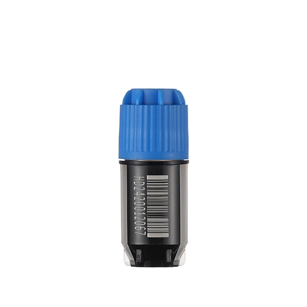 413036 冻存管，三码合一，1.0mL，PP，外旋，φ12.8mm自立式，黑底白码，SBS 6×8盒装，盒子带侧码，底码，灭菌；