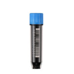 413033 冻存管，三码合一，0.75mL，PP，外旋，φ8mm自立式，黑底白码，SBS 12×8盒装，盒子带侧码，底码，灭菌；
