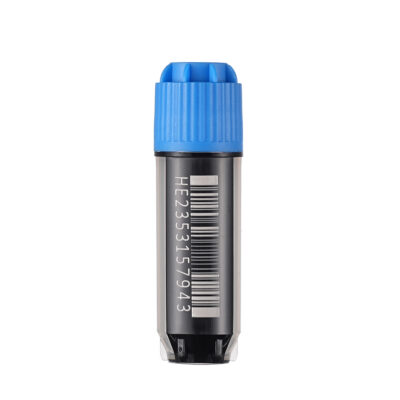 413005 冻存管，三码合一，2.0mL，PP，外旋，φ12.8mm自立式，黑底白码，方形10x10盒装，盒子带侧码，灭菌；