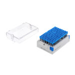 413034 冻存管，三码合一，1.0mL，PP，外旋，φ8mm自立式，黑底白码，SBS 12×8盒装，盒子带侧码，底码，灭菌；
