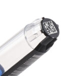 413032 冻存管，三码合一，0.5mL，PP，外旋，φ8mm自立式，黑底白码，SBS 12×8盒装，盒子带侧码，底码，灭菌；