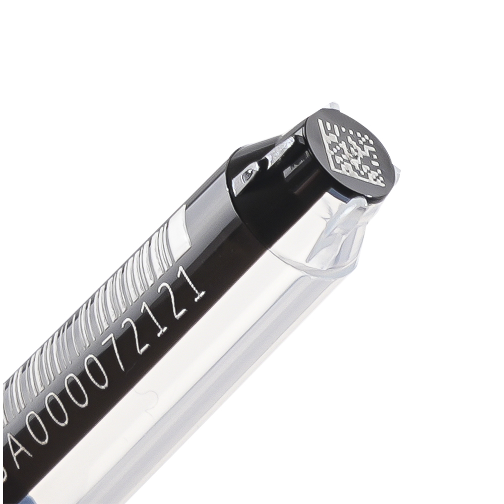 413038 冻存管，三码合一，0.75mL，PP，外旋，φ8mm自立式，黑底白码，方形14×14盒装，盒子带侧码，灭菌；