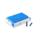 413032 冻存管，三码合一，0.5mL，PP，外旋，φ8mm自立式，黑底白码，SBS 12×8盒装，盒子带侧码，底码，灭菌；