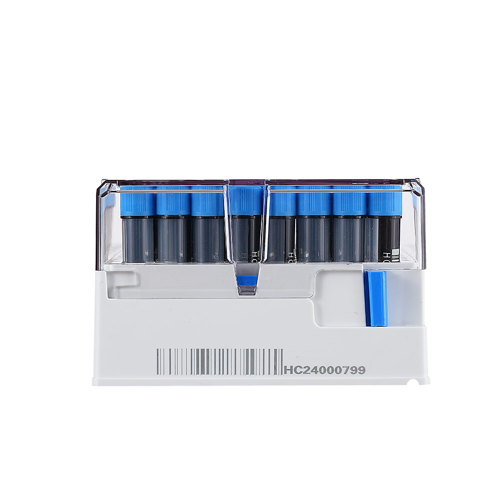 413034 冻存管，三码合一，1.0mL，PP，外旋，φ8mm自立式，黑底白码，SBS 12×8盒装，盒子带侧码，底码，灭菌；