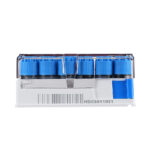 413036 冻存管，三码合一，1.0mL，PP，外旋，φ12.8mm自立式，黑底白码，SBS 6×8盒装，盒子带侧码，底码，灭菌；