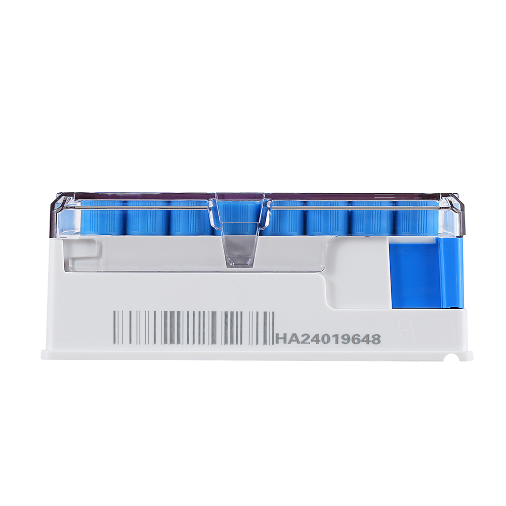 413032 冻存管，三码合一，0.5mL，PP，外旋，φ8mm自立式，黑底白码，SBS 12×8盒装，盒子带侧码，底码，灭菌；